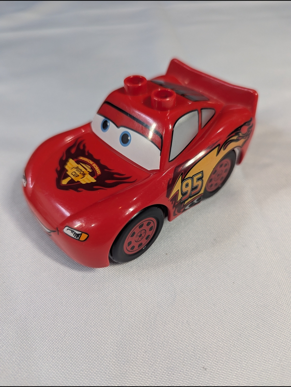 LEGO Duplo Disney Pixar Cars Figure Lot - McQueen, Mater, Francesco & Trophy - Picture 2 of 6